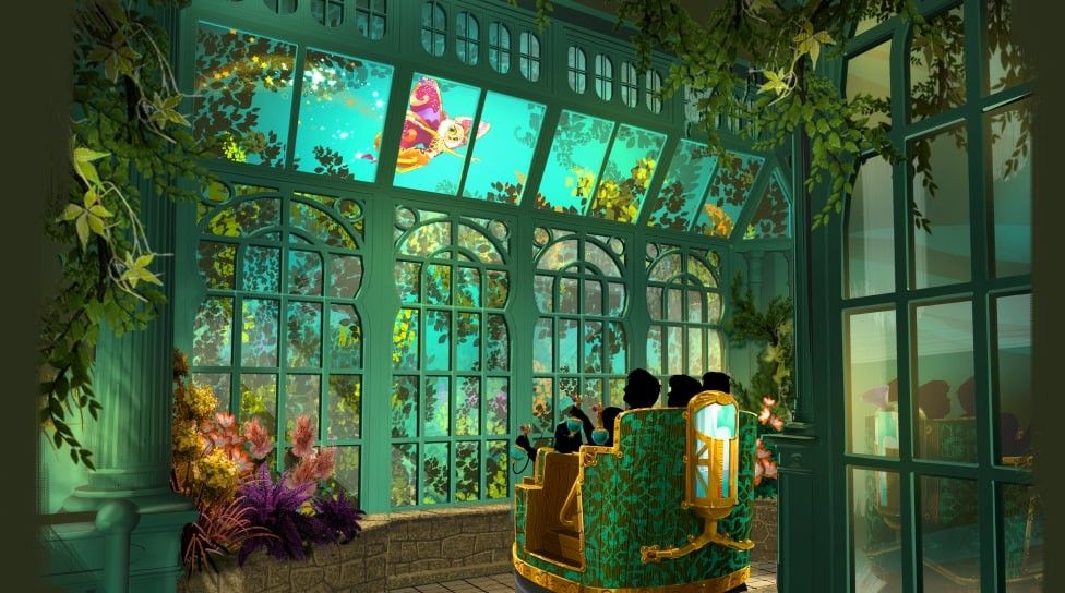 The Enchanted Greenhouse  card